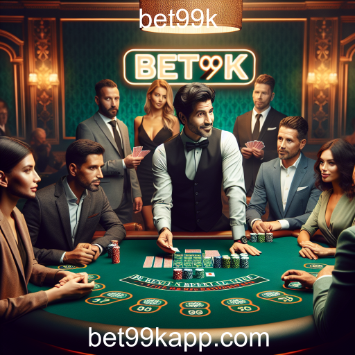 Experiência Imersiva de Jogos Ao Vivo no Bet99k